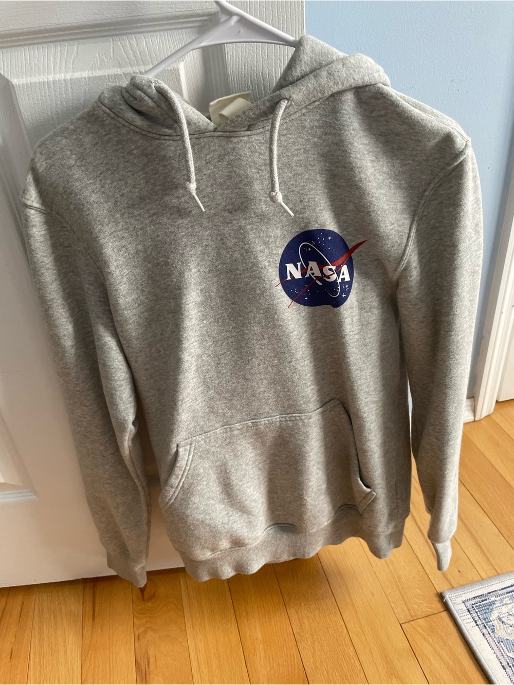 Men’s H&M Gray NASA Hoodie-XS